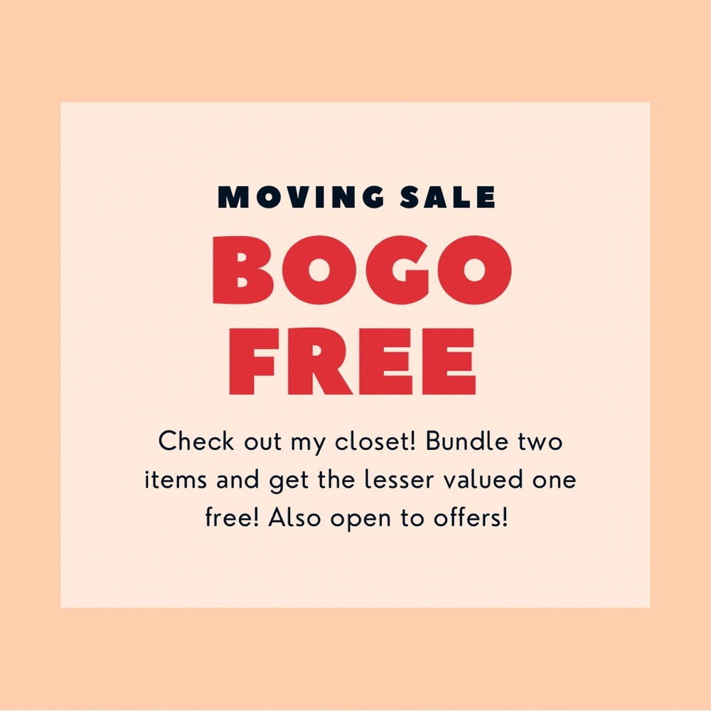 BOGO FREE FREE!!